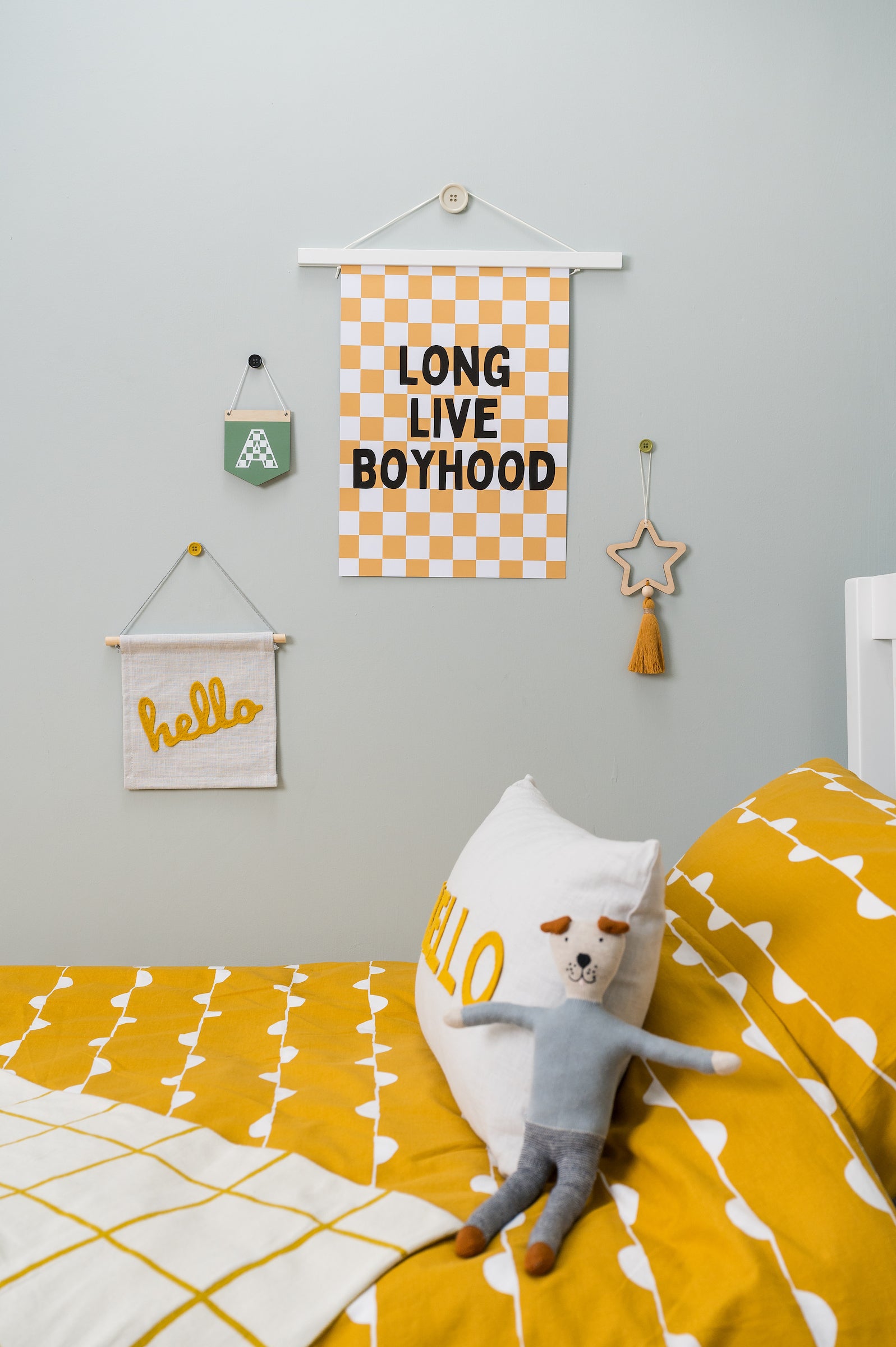 Lovely Buttons Ups ® - Wall Hooks Colourful Collection
