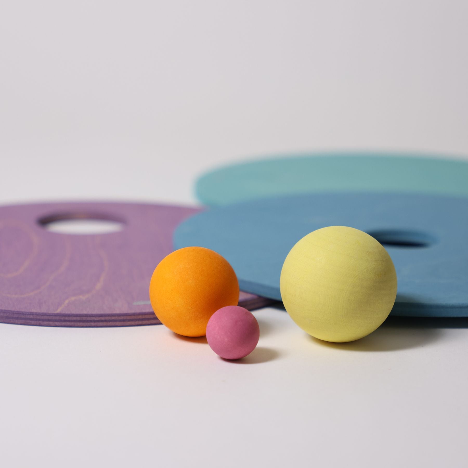 Grimm's x Stapelstein - Cool Pastel Rolling Discs