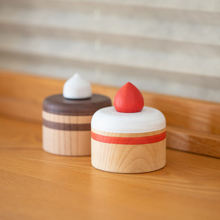 Yamegoma - Strawberry Cake Spinning Top