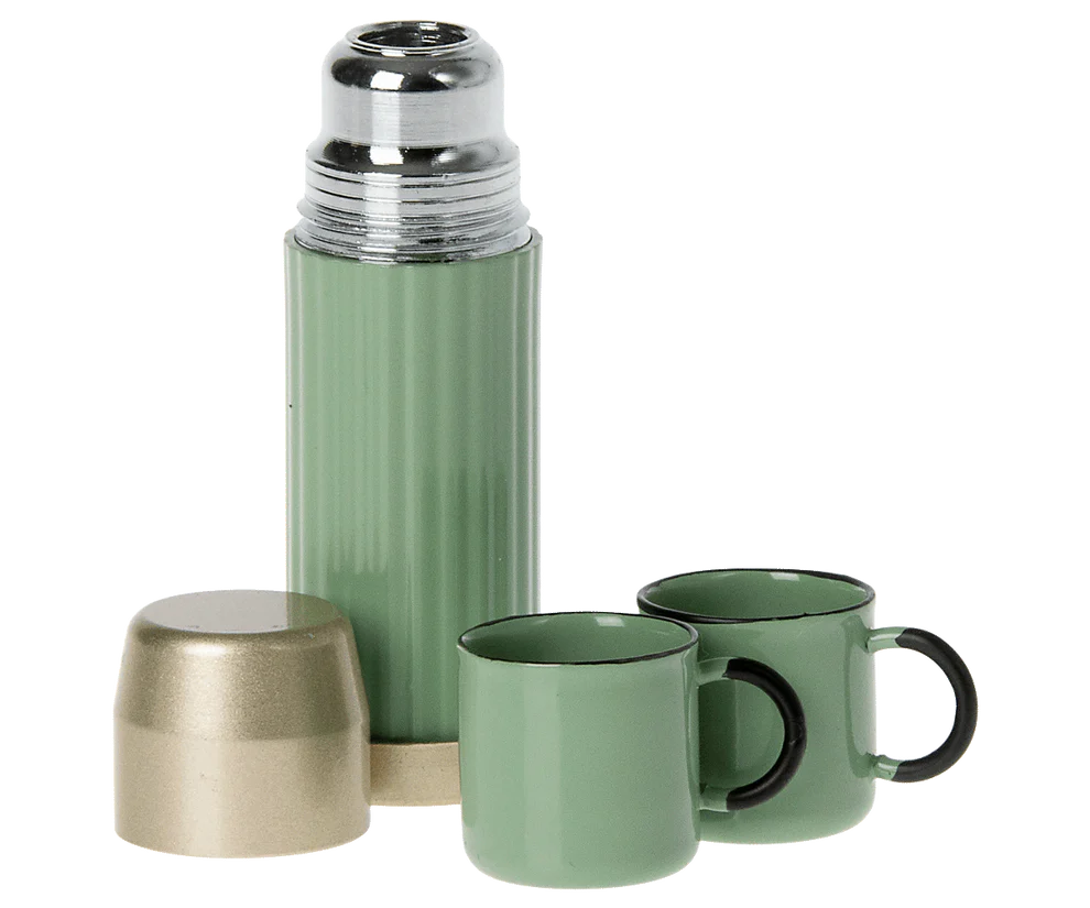 Maileg - Thermos and Cups Mint