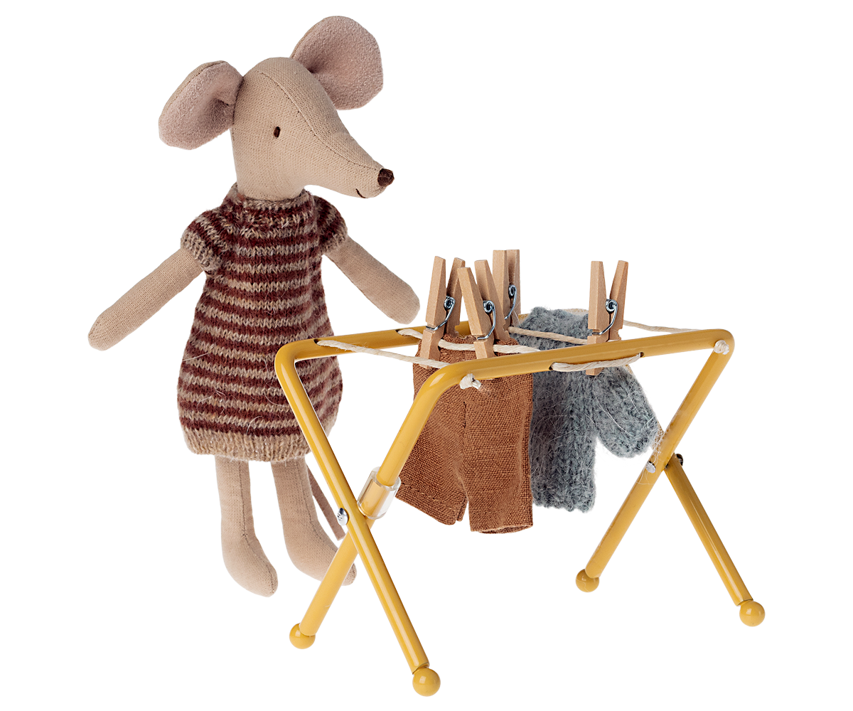 Maileg Drying Rack Mouse - Cheeky Junior