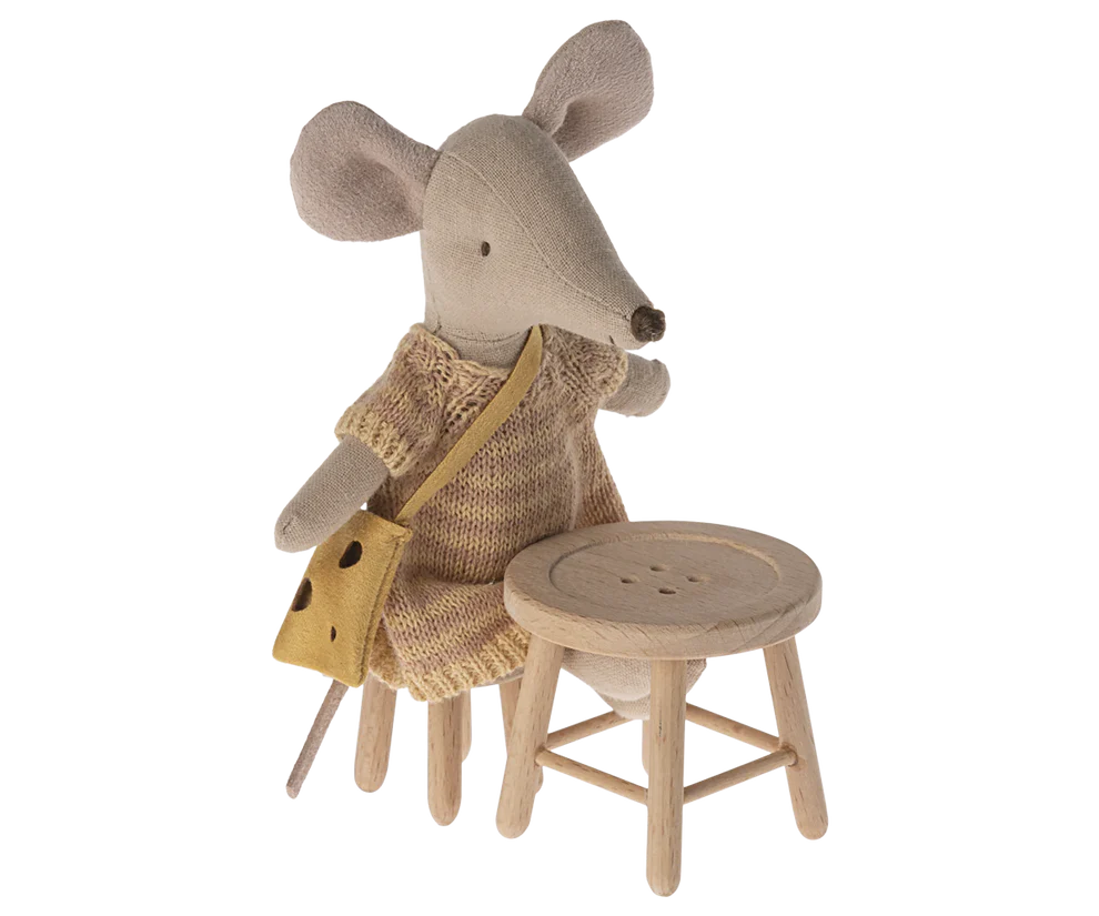 Maileg - Tablet and Stool Set for Mouse