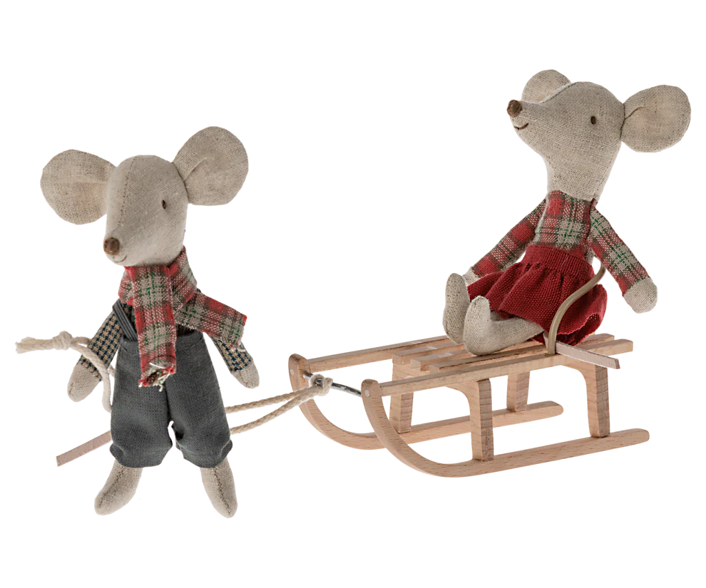 Maileg - Sled for Mouse