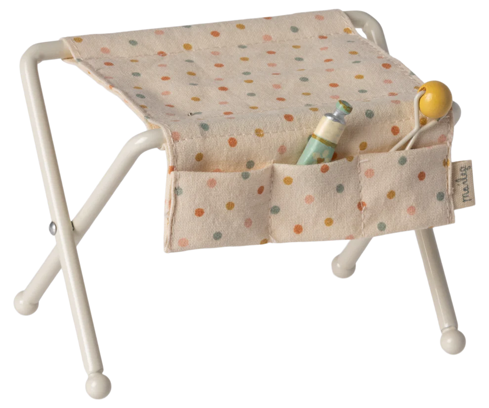 Maileg - Nursery Table for Baby Mouse Off White