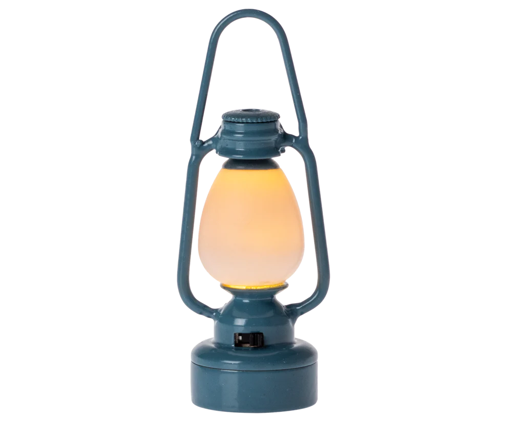 Maileg - Vintage Lantern for Mouse Blue