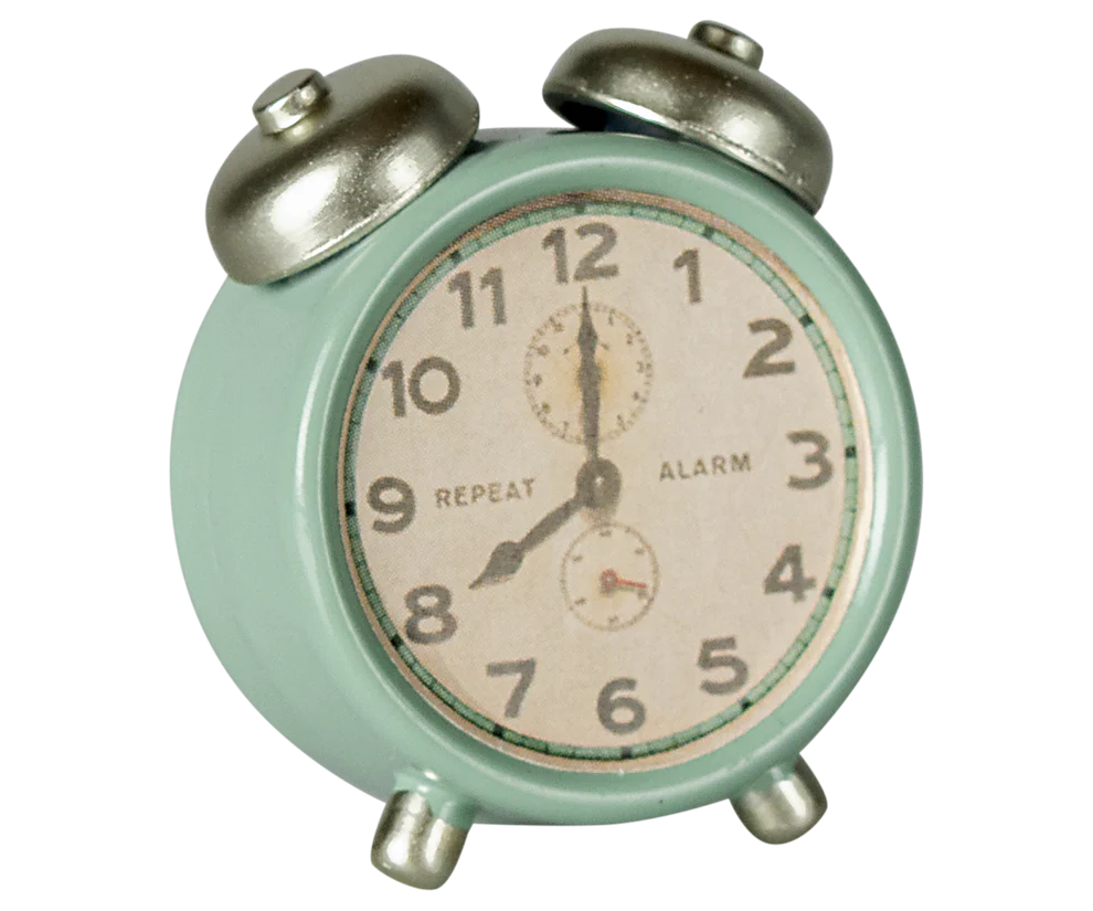 Maileg - Alarm Clock for Mouse Mint