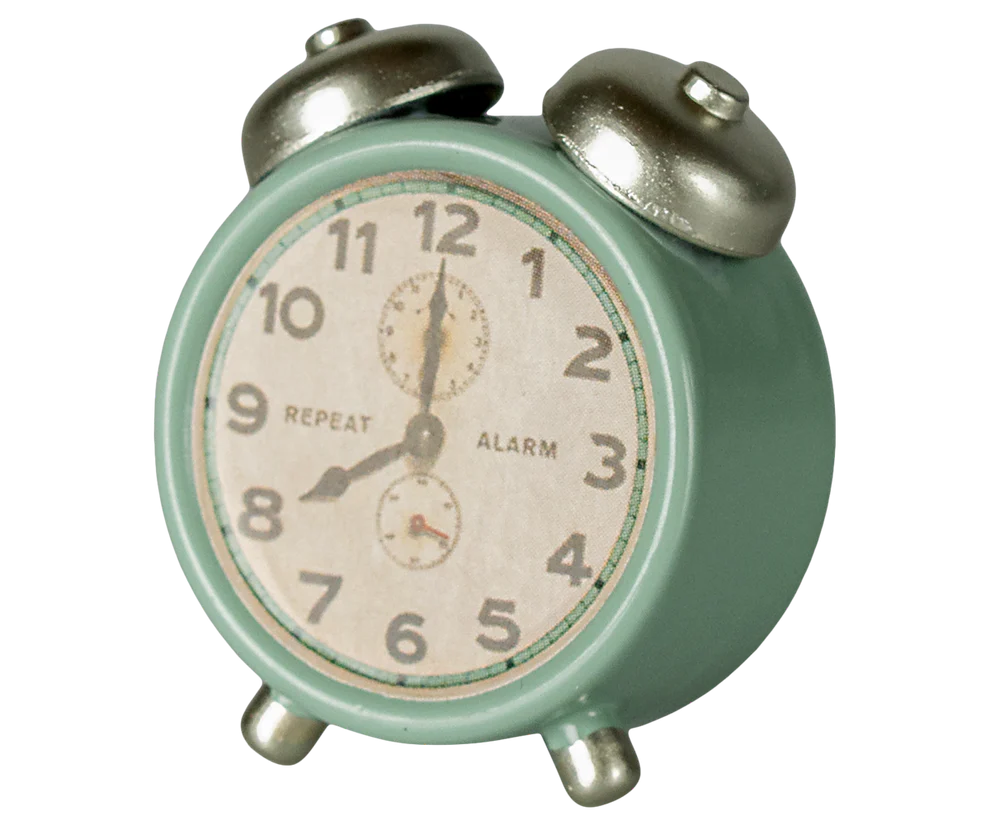 Maileg - Alarm Clock for Mouse Mint