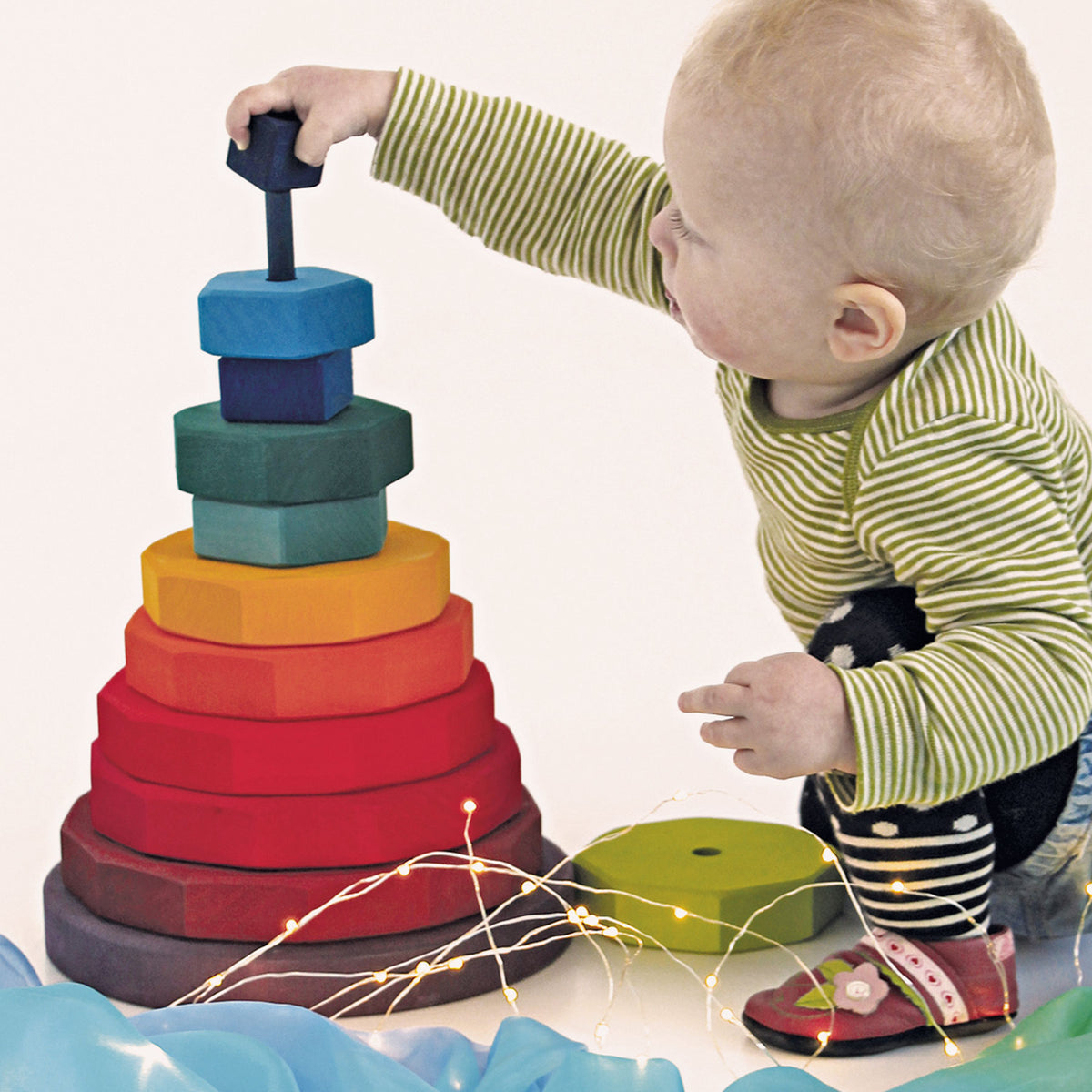Grimm's - Giant Geometric Stacking Tower