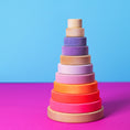 Load image into Gallery viewer, Grimm's Conical Tower Neon Pink
