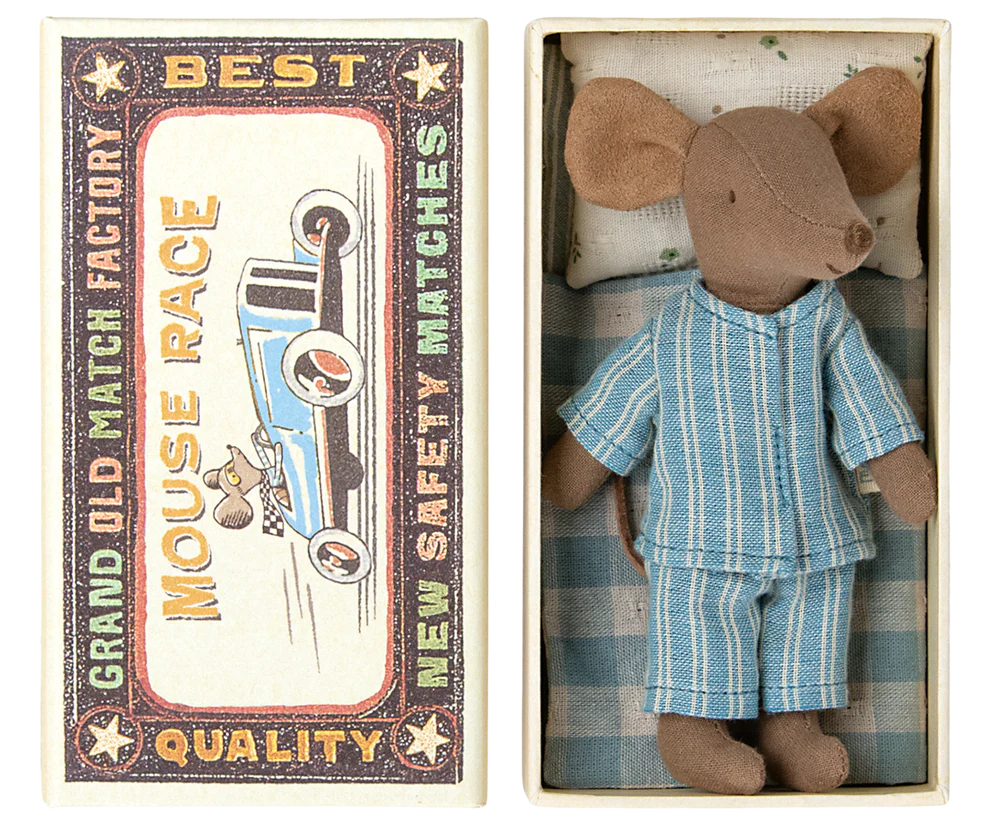 Maileg - Big Brother Mouse in Matchbox Brown