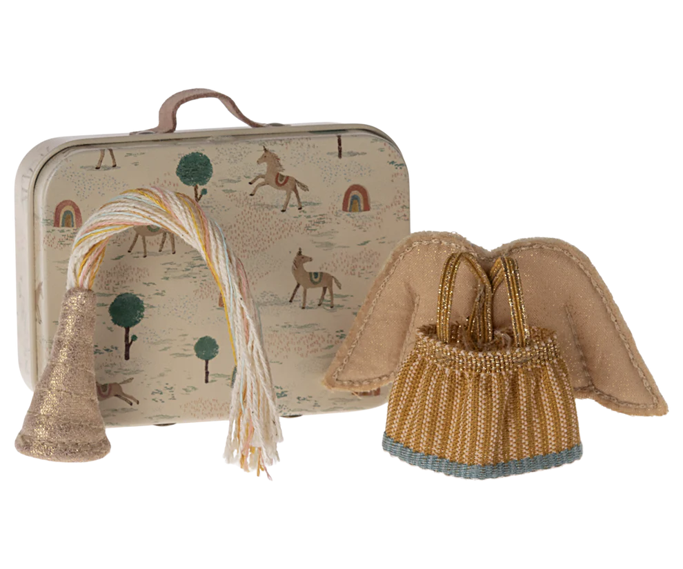 Maileg - Fairy Clothes for Little Sister Mouse in Suitcase