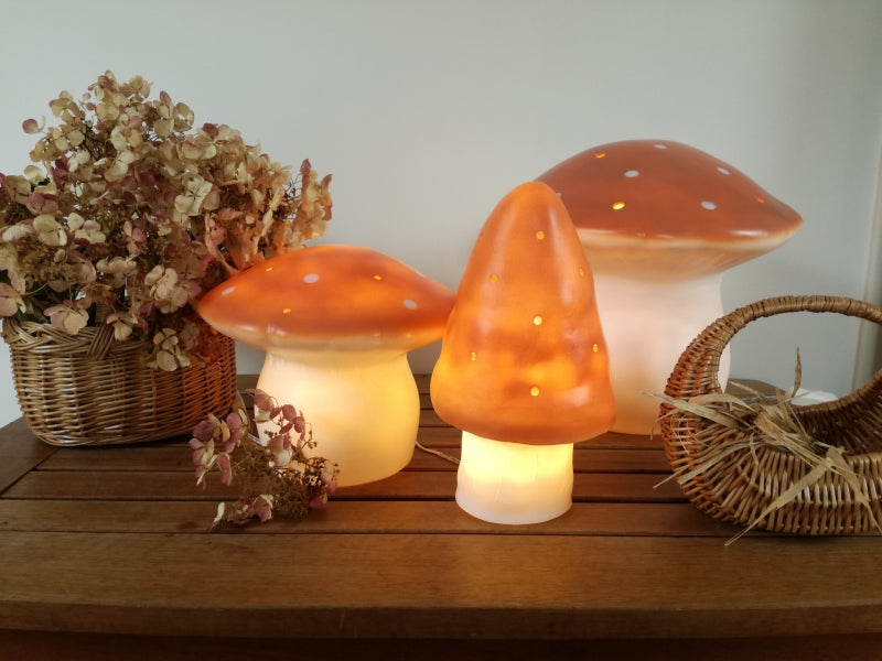 Egmont - Small Mushroom Lamp Terra