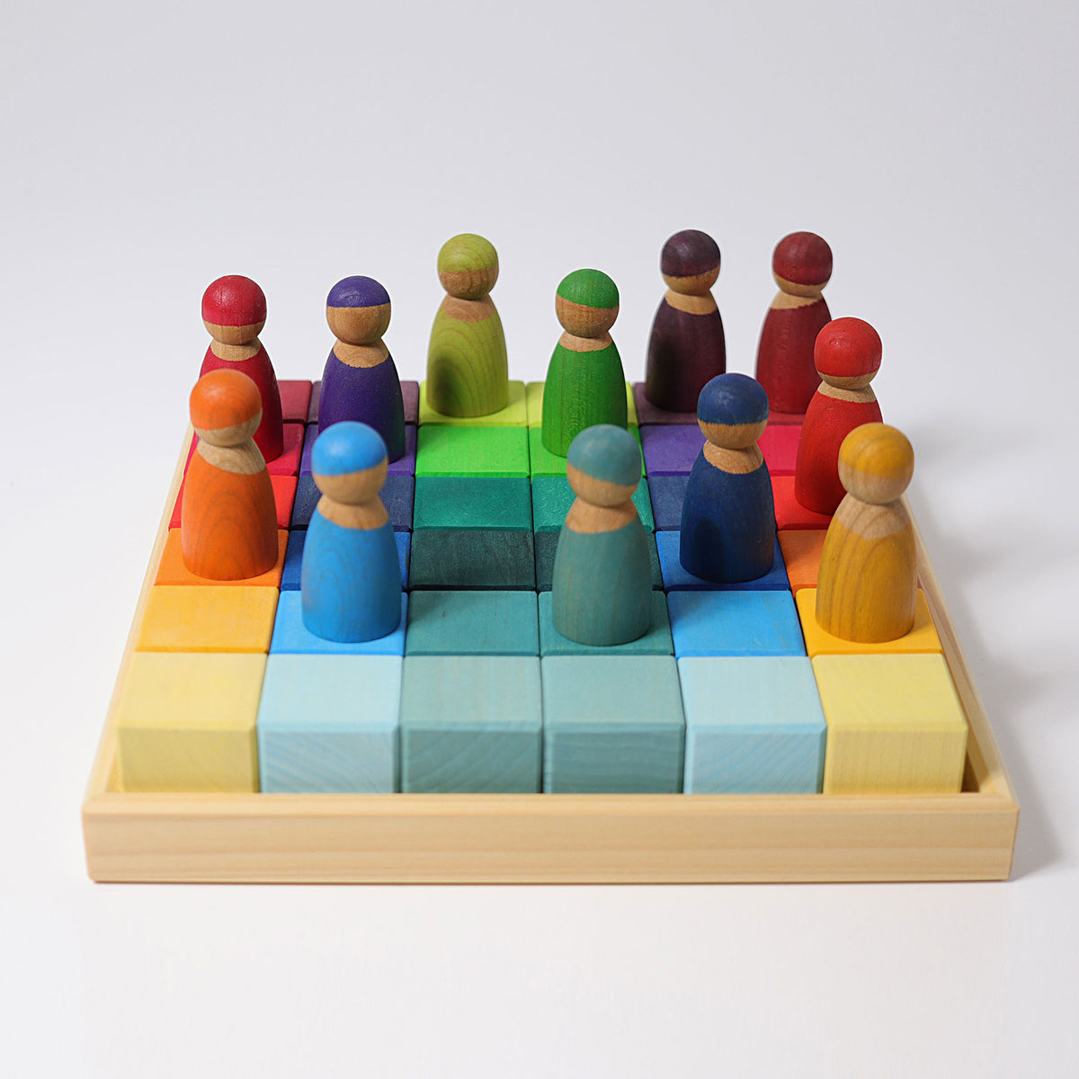 Grimm's - Mosaic Rainbow 36 pieces