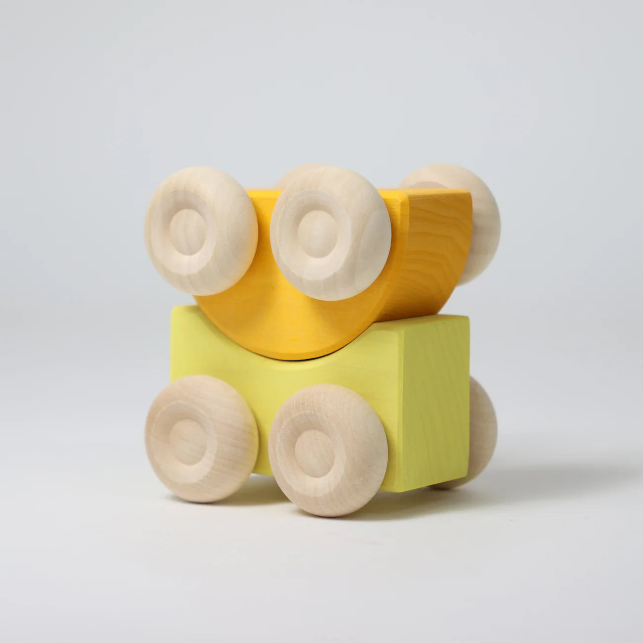 Grimm's - Stacking Cars Yellow