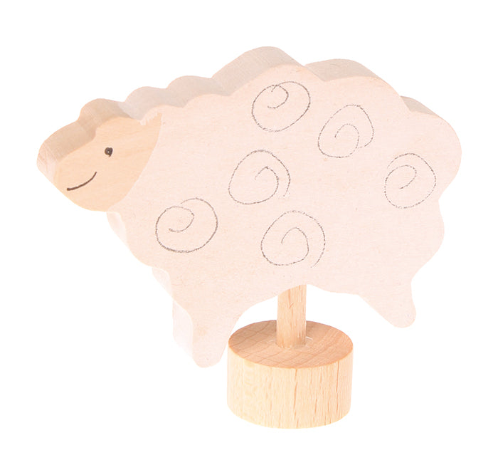 Grimm's Celebrations Sheep Standing Decoration - Cheeky Junior