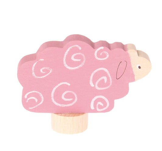 Grimm's Celebrations Sheep Lying Decoration - Cheeky Junior