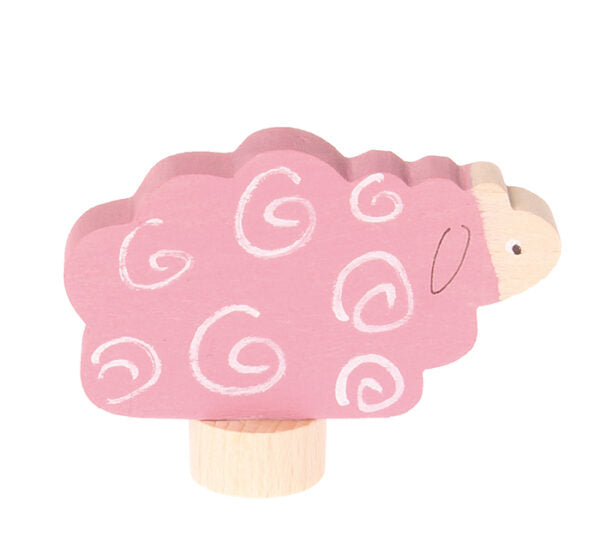 Grimm's Celebrations Sheep Lying Decoration - Cheeky Junior