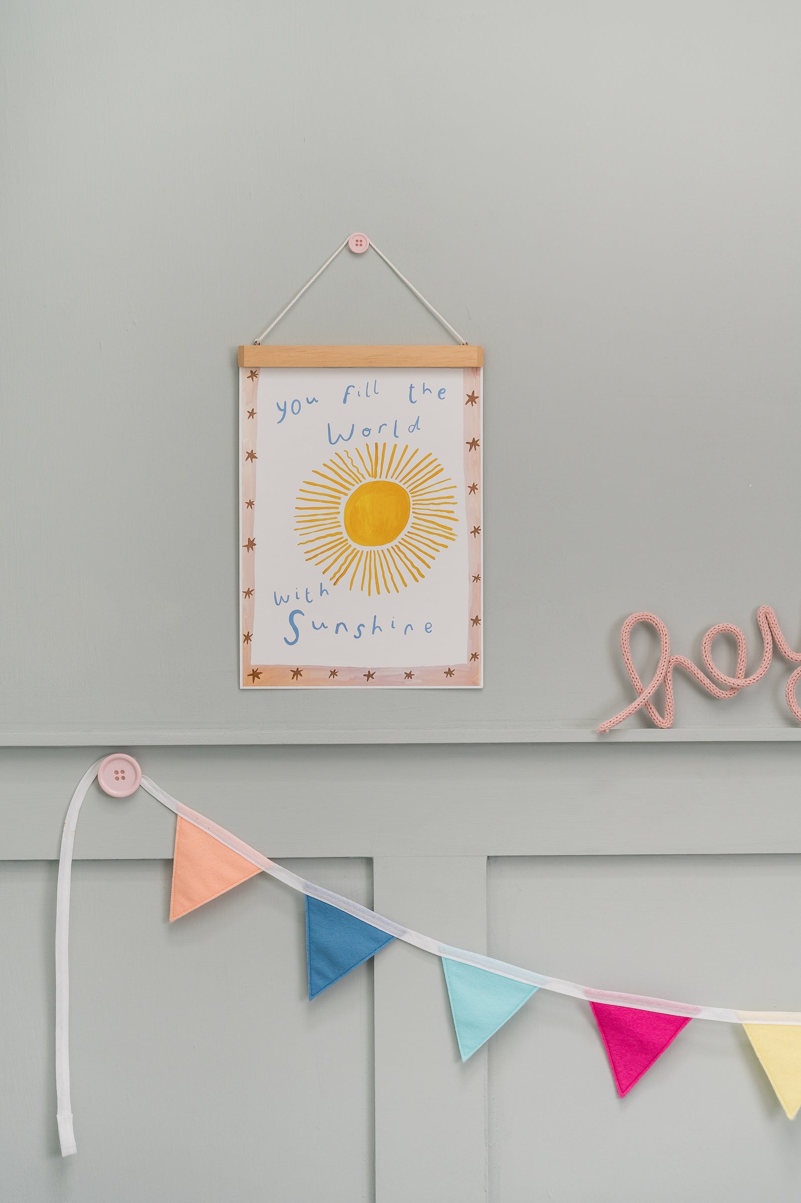 Lovely Buttons Ups ® - Wall Dots Neutral Collection