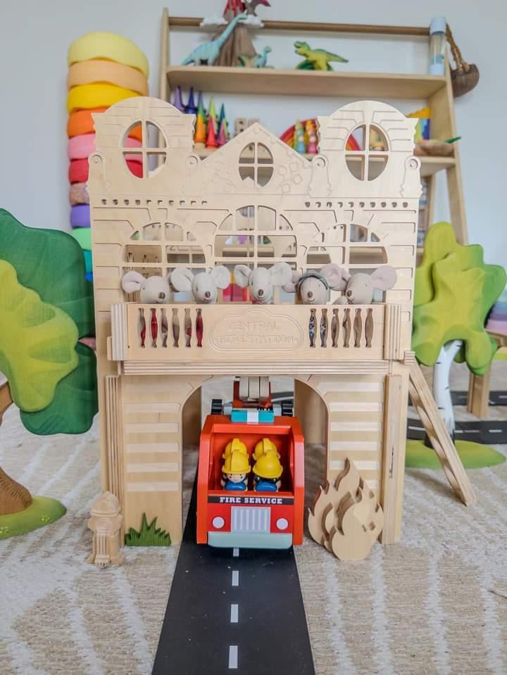 Trele Morele Design Fire Station House - Cheeky Junior