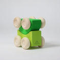 Load image into Gallery viewer, Grimm's - Stacking Cars Green
