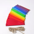 Load image into Gallery viewer, Grimm's Pennant Banner (Rainbow and Pastel)
