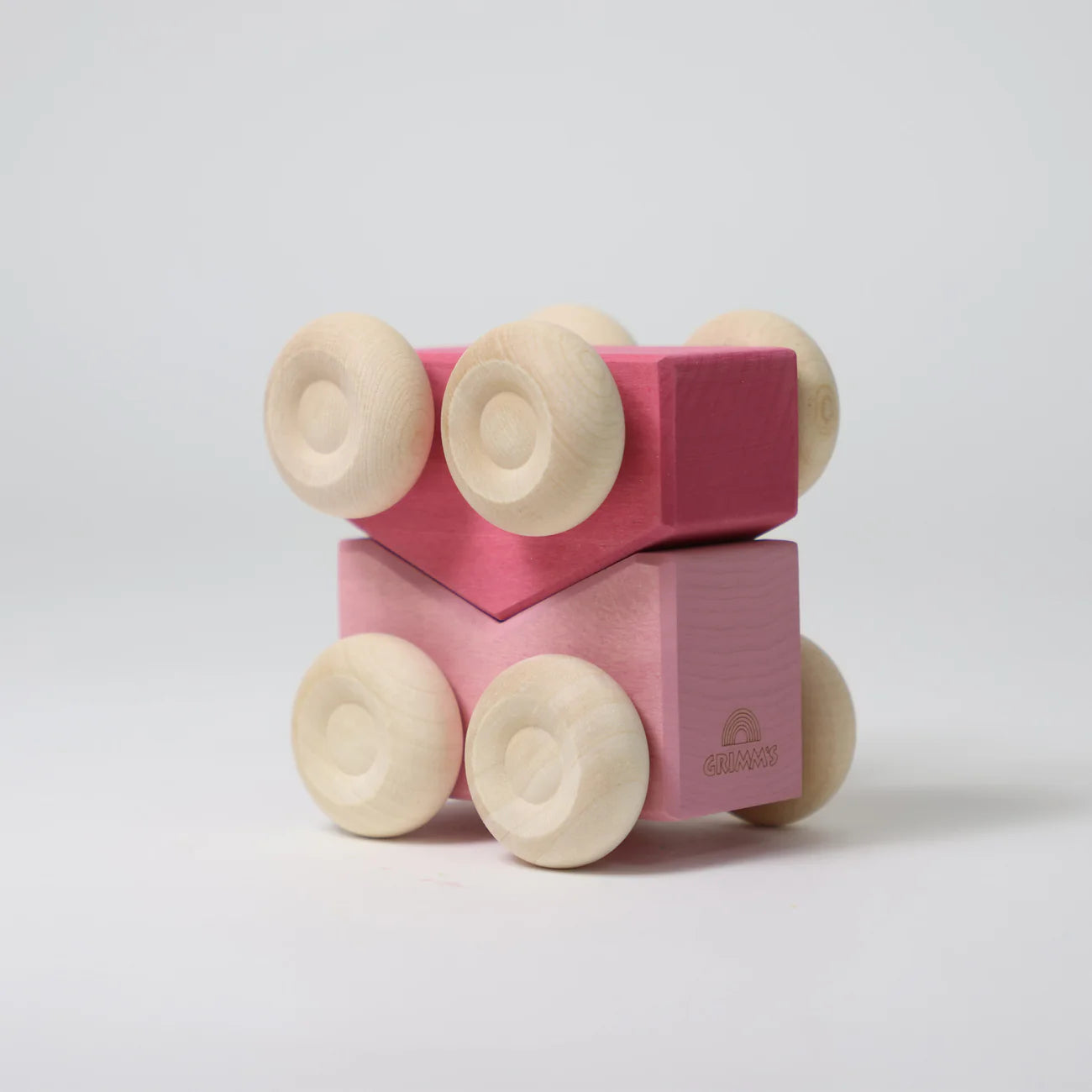 Grimm's - Stacking Cars Pink