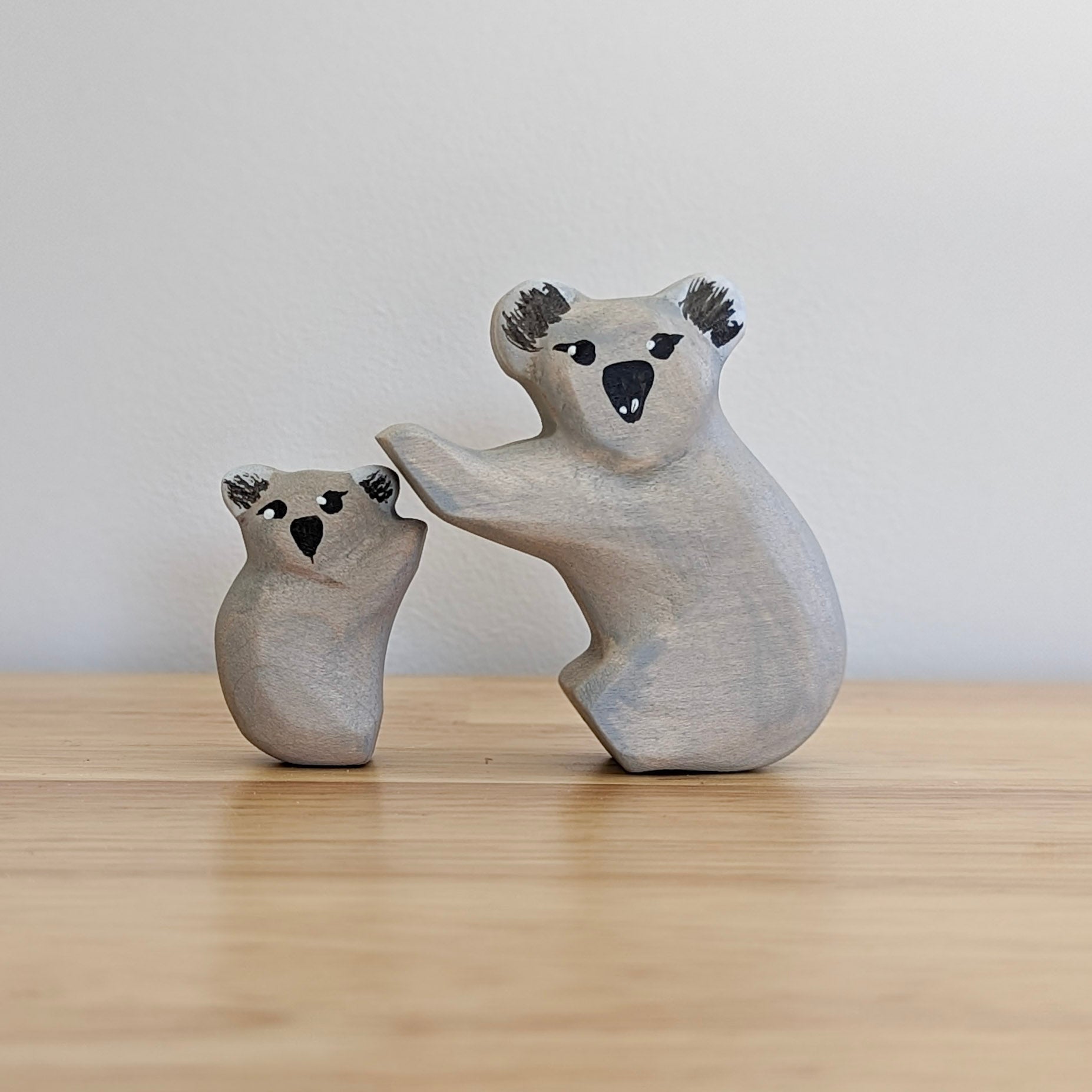 Nom Handcrafted Koala (Koala and Koala with Joey) - Cheeky Junior