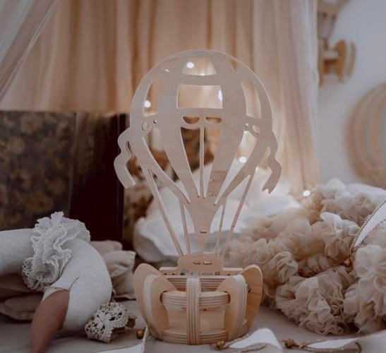 Trele Morele Design - Hot Air Balloon Room Decor
