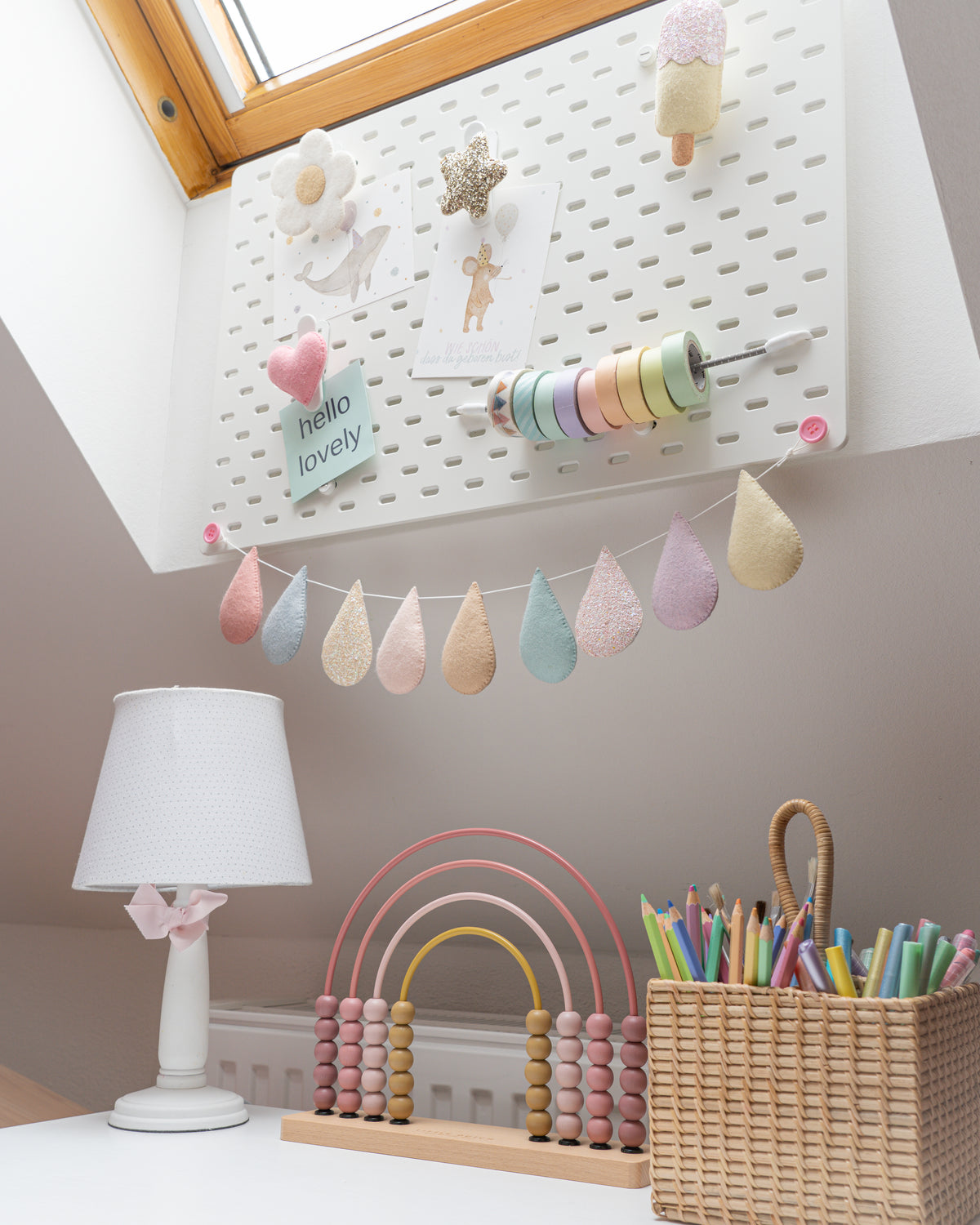 Lovely Buttons Ups ® - Wall Hooks Pastel Collection