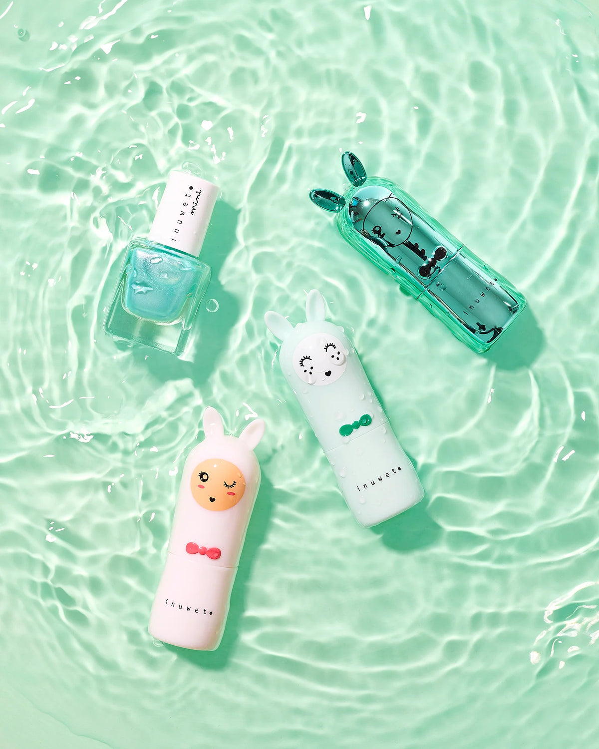 Inuwet - Water Based Nail Polish Turquoise