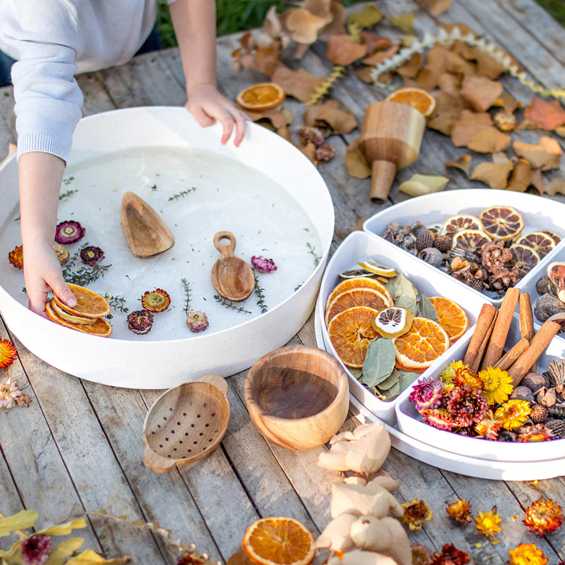 Gus + Mabel Busy Bee Tray - Half, Quarter and Sixth - Cheeky Junior