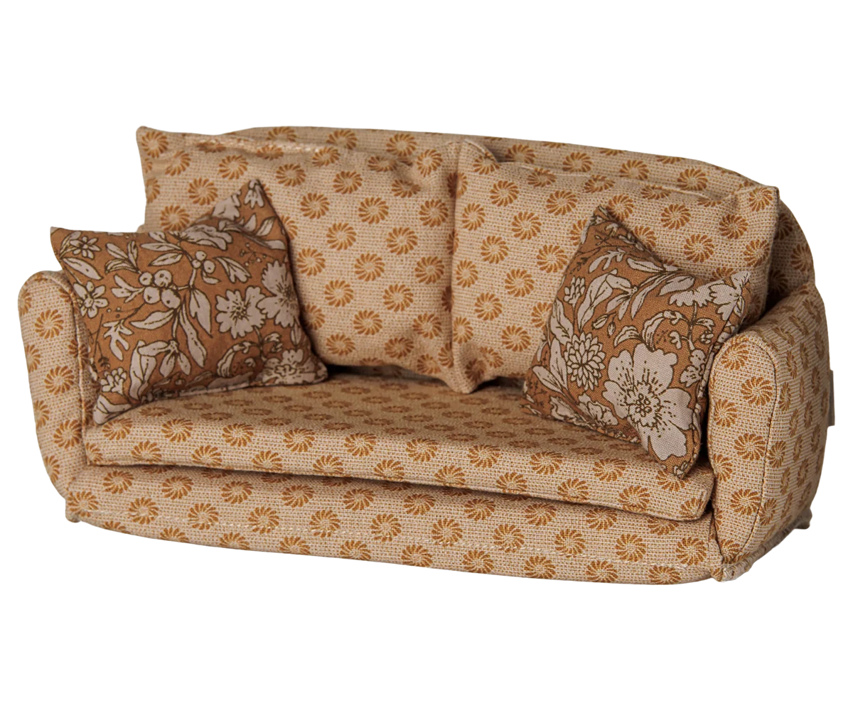 Maileg - Sofa Bed Large for Mouse Ocher