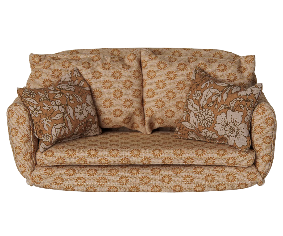 Maileg - Sofa Bed Large for Mouse Ocher