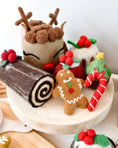 Load image into Gallery viewer, Tara Treasures - Felt Yule Log Cake
