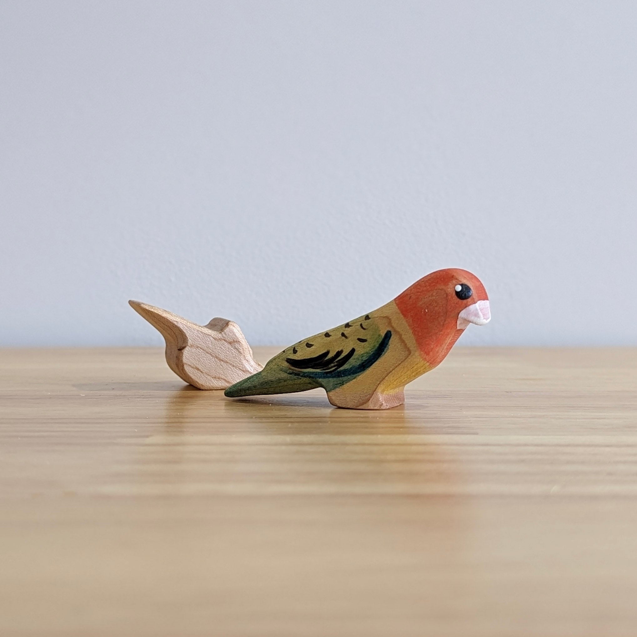 Nom Handcrafted Rosella (Eastern and Crimson) - Cheeky Junior