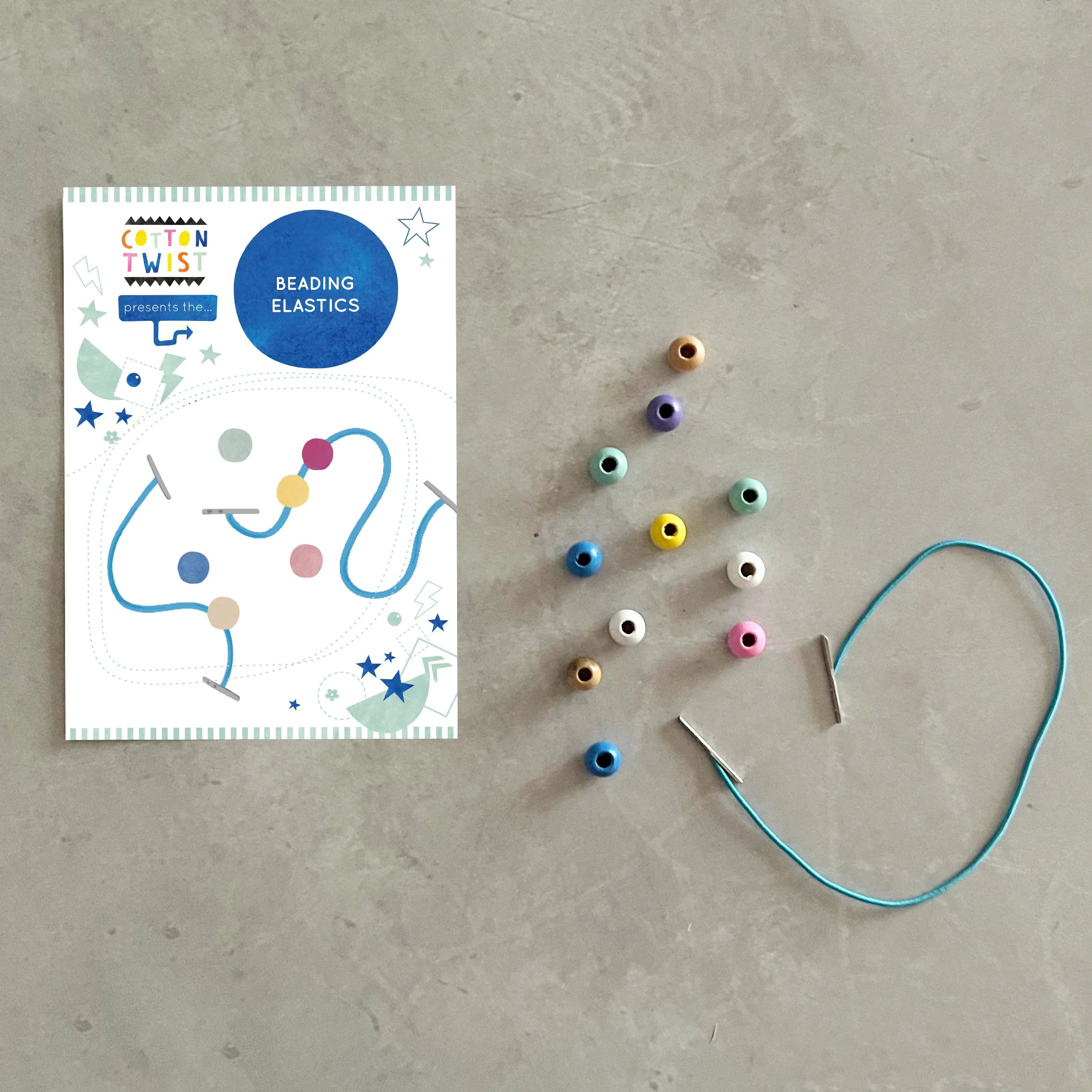 Cotton Twist - Set of 10 Beading Elastics