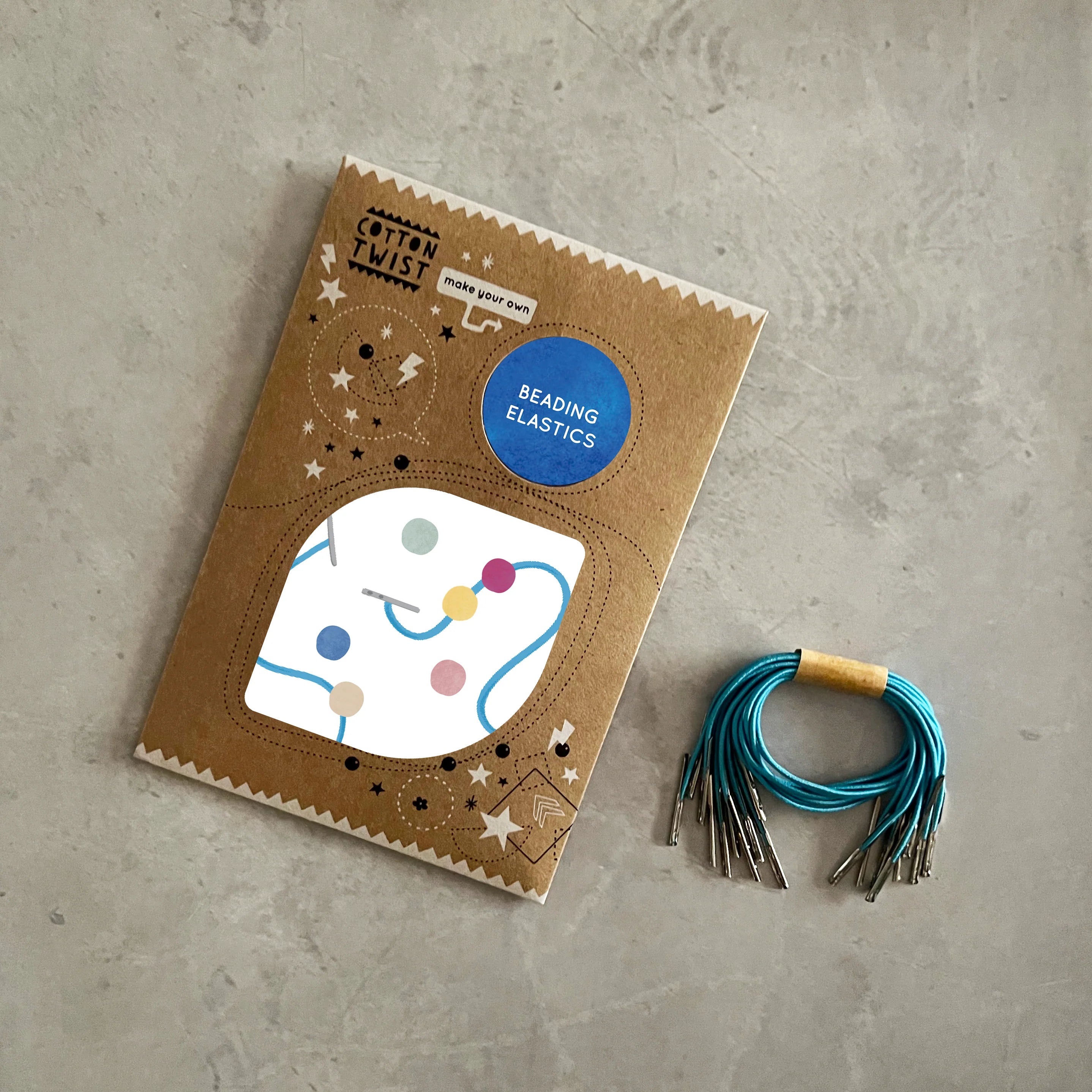 Cotton Twist - Set of 10 Beading Elastics