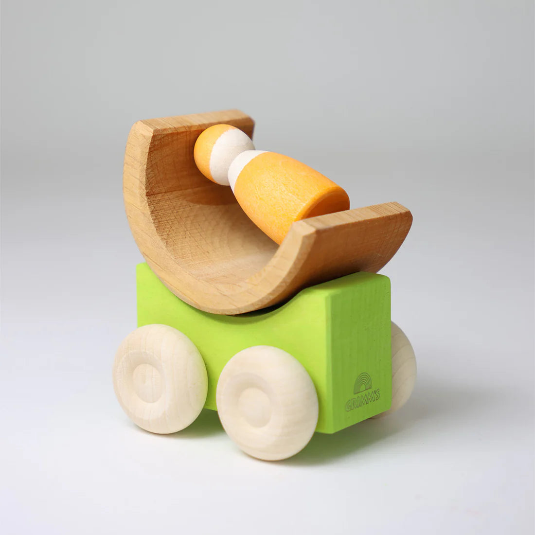 Grimm's - Stacking Cars Green