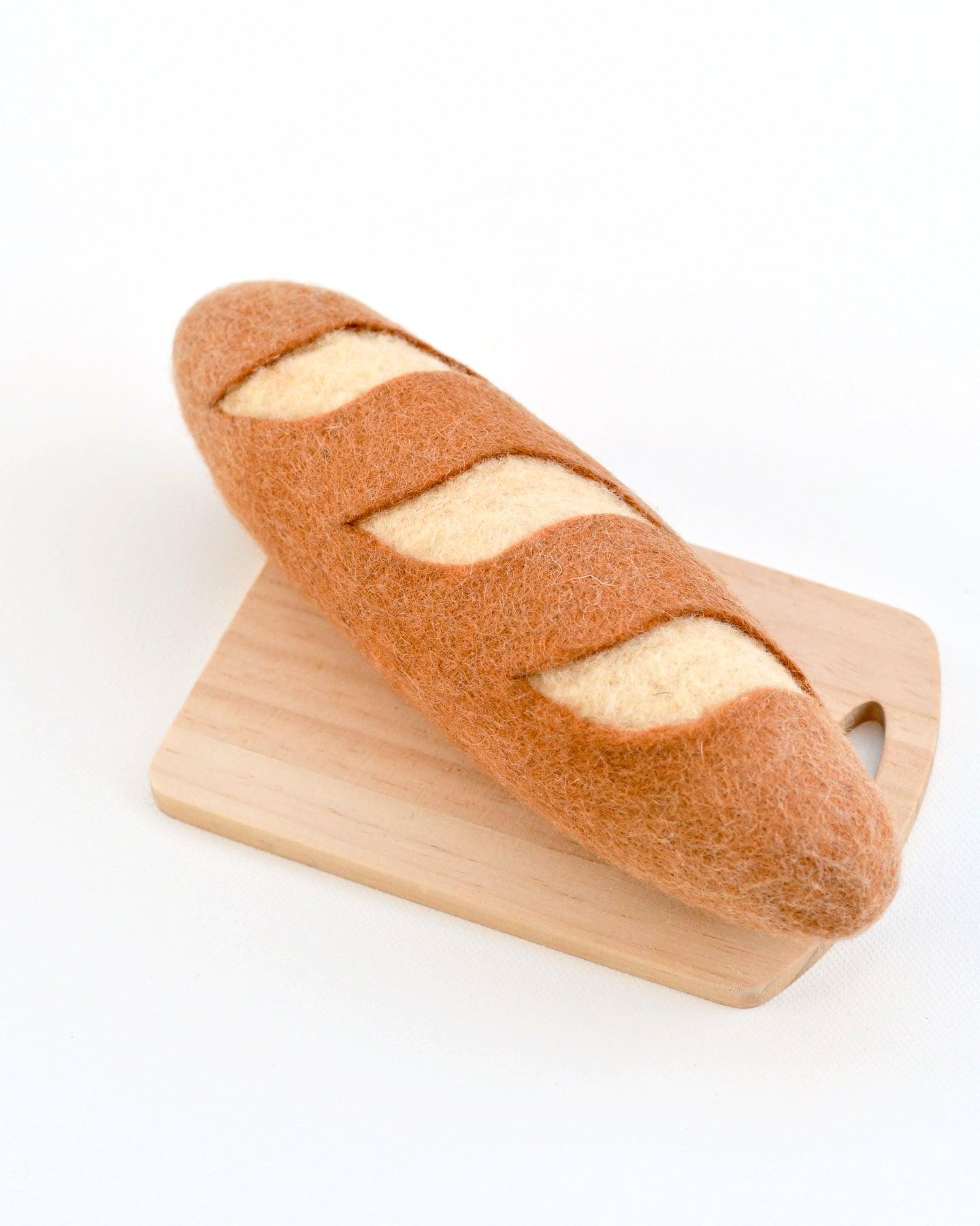 Tara Treasures Felt French Loaf Bread - Cheeky Junior