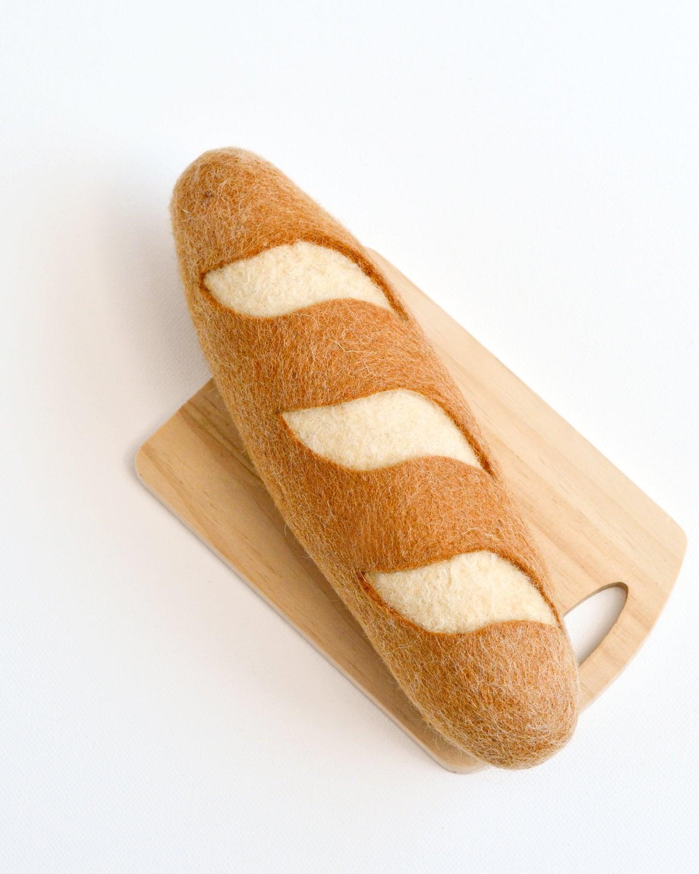Tara Treasures Felt French Loaf Bread - Cheeky Junior