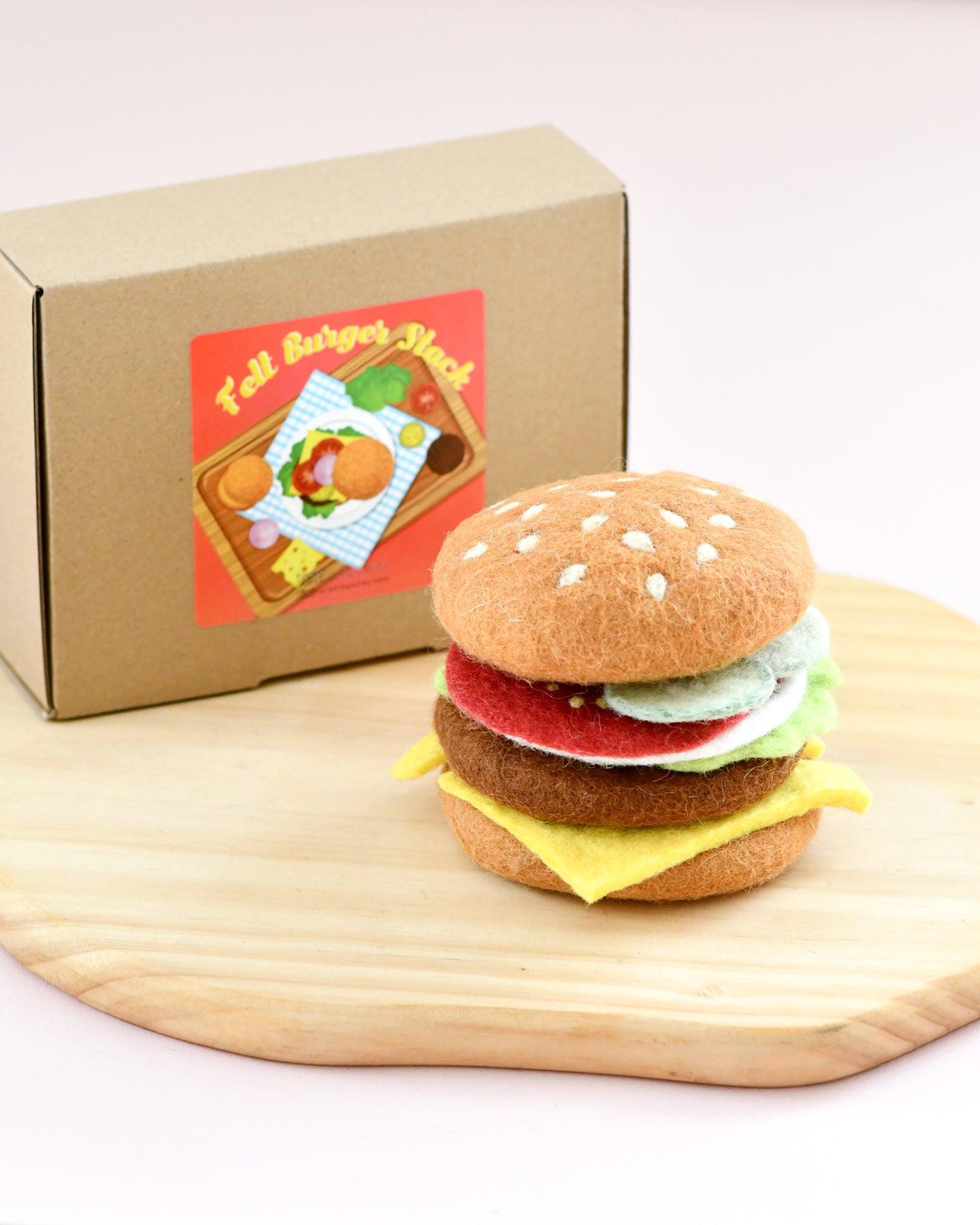 Tara Treasures Felt Burger Stack - Cheeky Junior