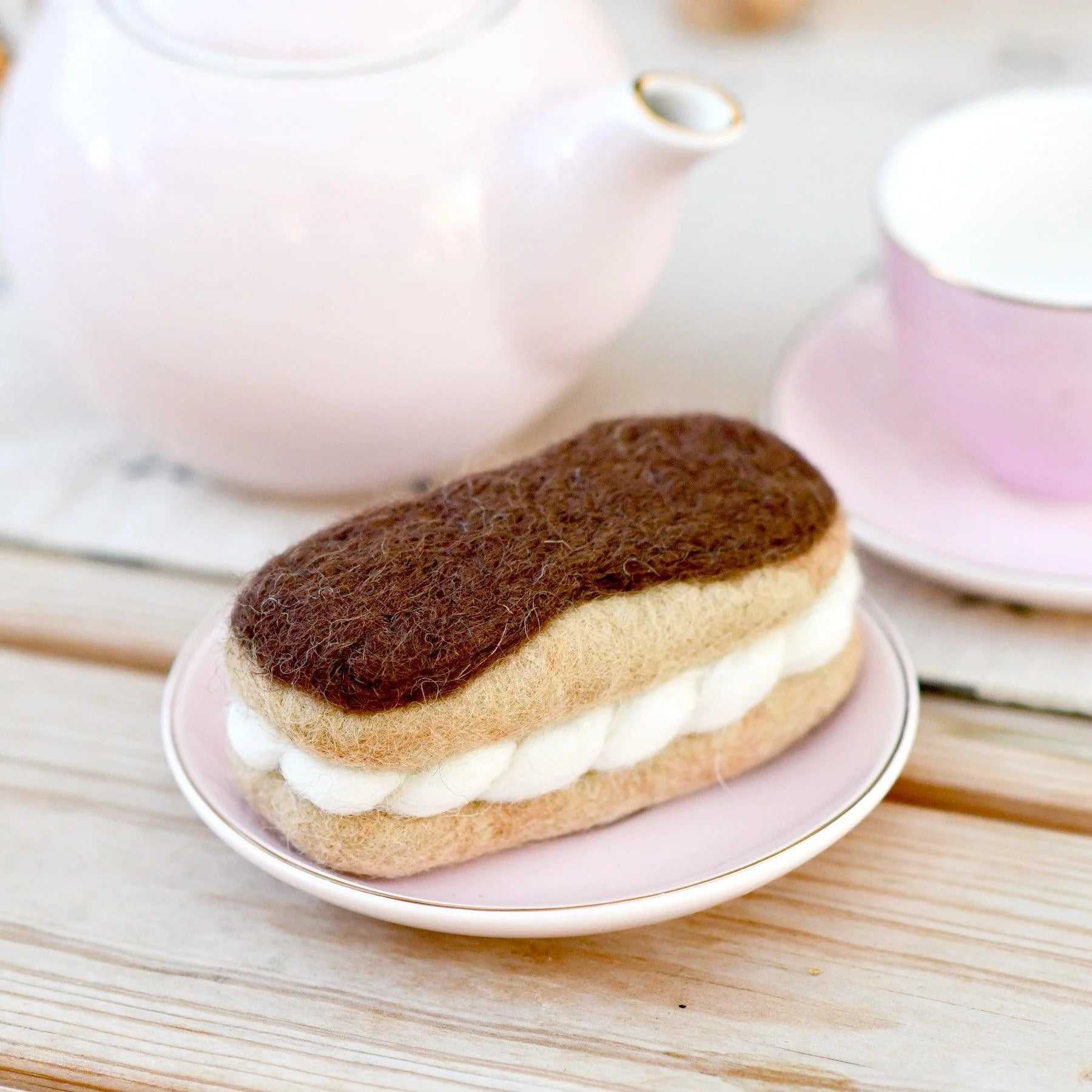 Tara Treasures Felt Chocolate Eclair - Cheeky Junior
