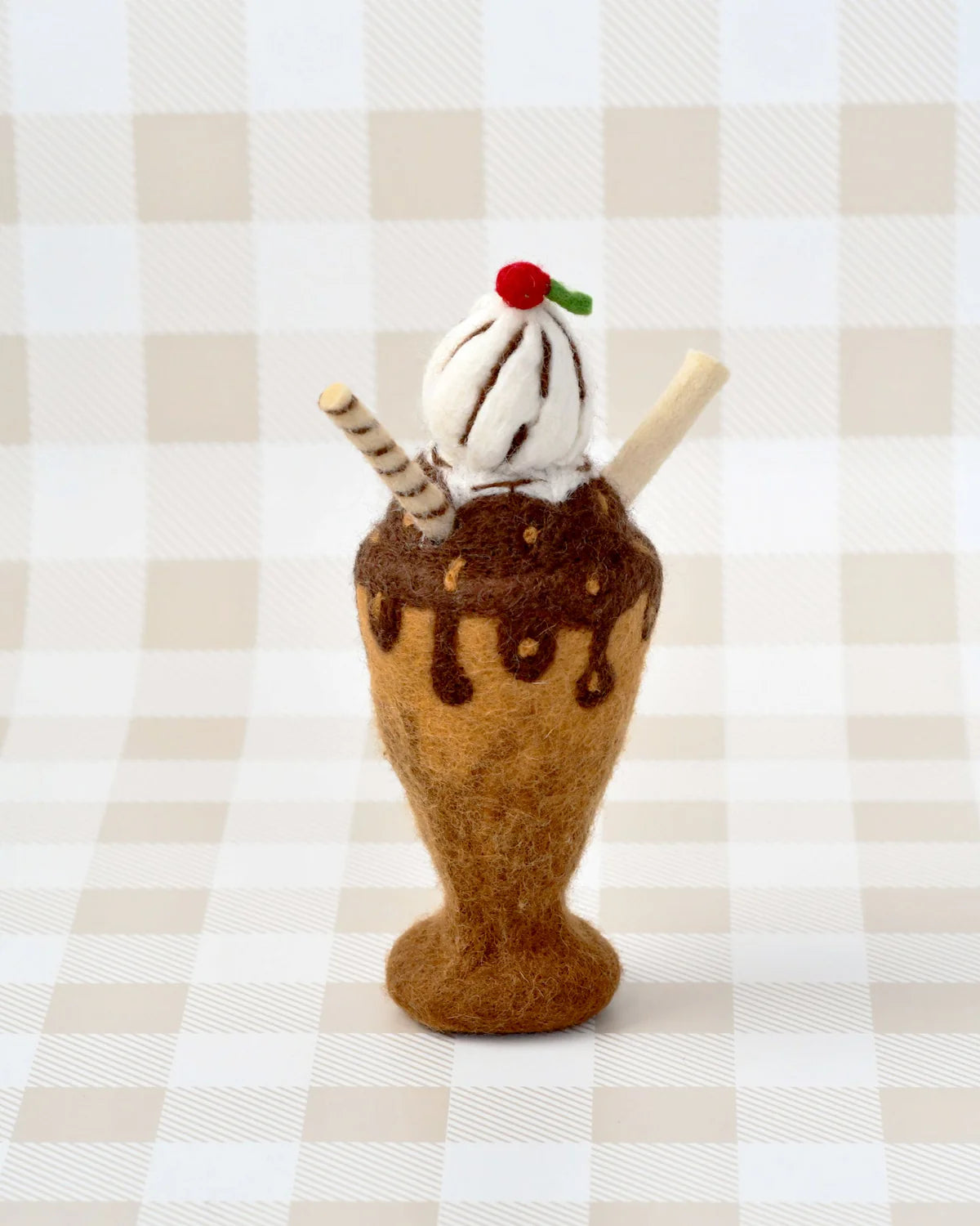 Tara Treasures - Felt Chocolate Milkshake