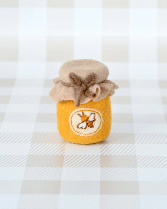 Tara Treasures - Felt Honey Jar