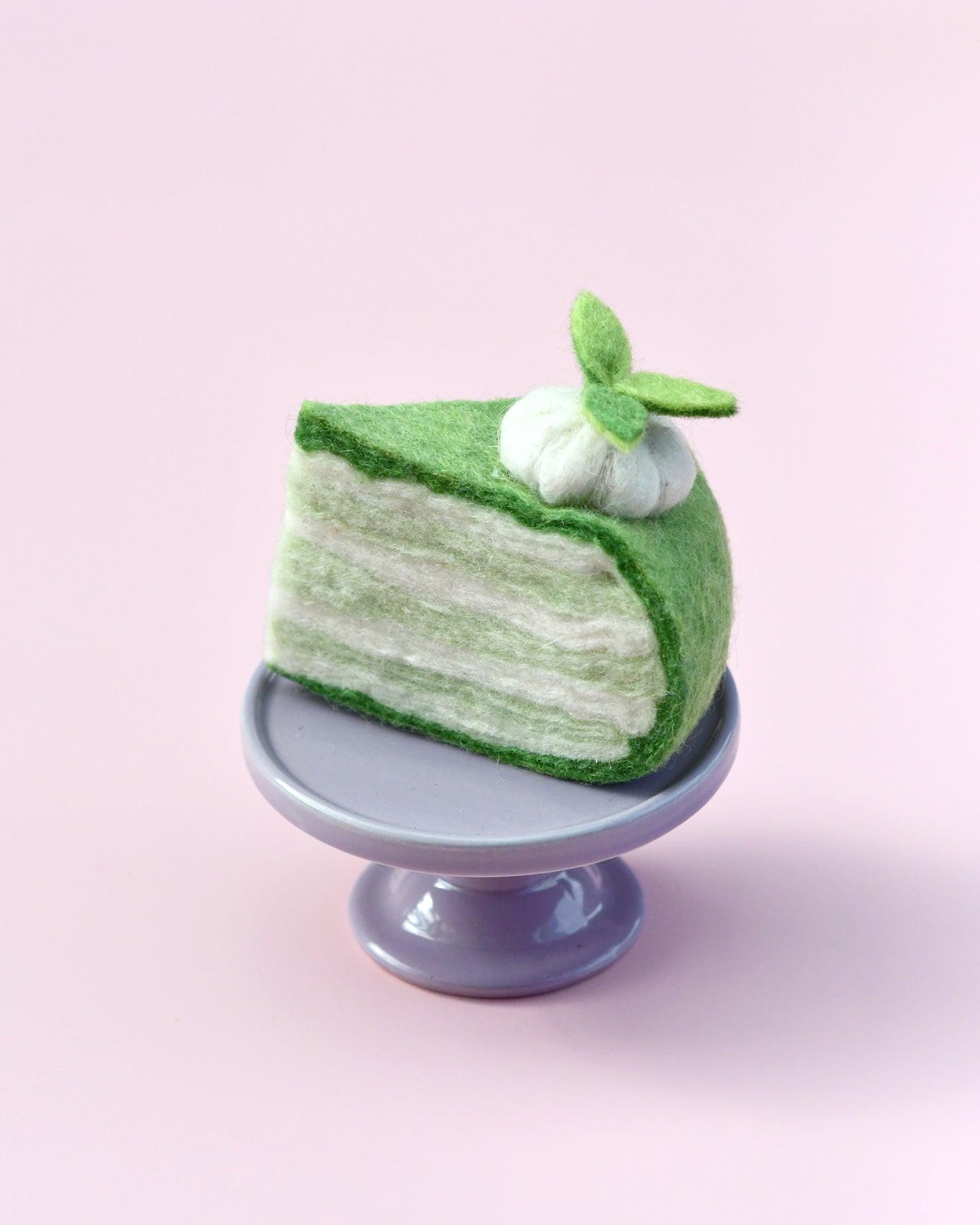 Tara Treasures Felt Key Lime Cake Slice - Cheeky Junior