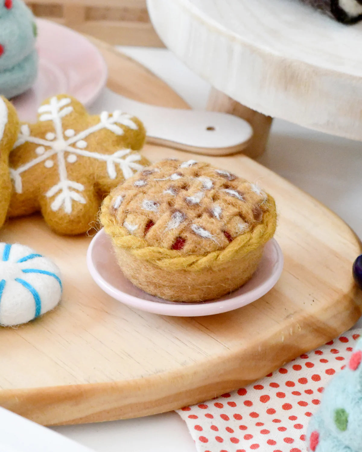 Tara Treasures - Felt Lattice Apple Pie