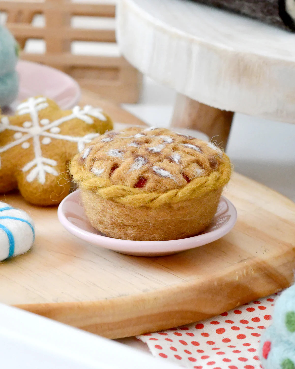 Tara Treasures - Felt Lattice Apple Pie