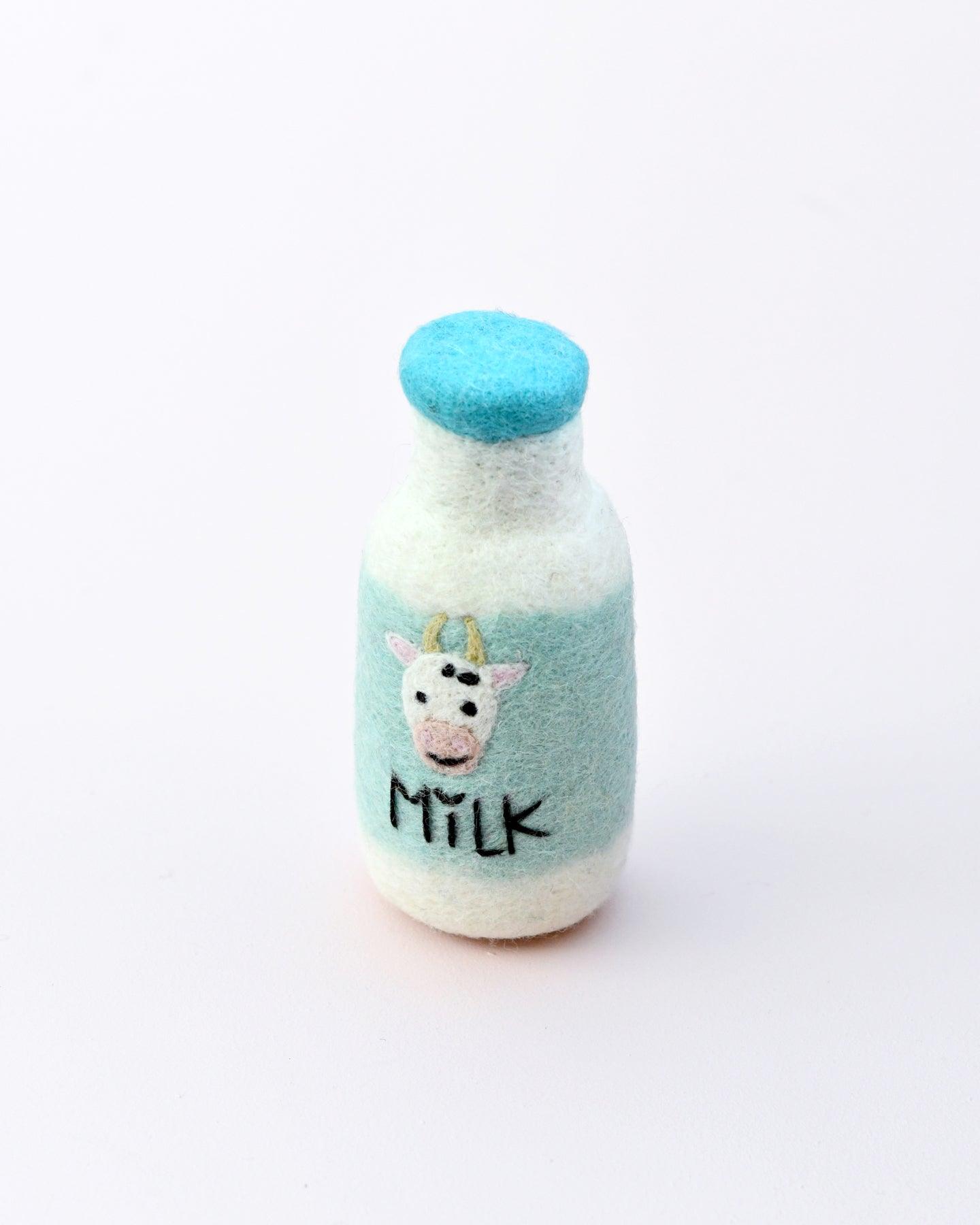 Tara Treasures Felt Milk Bottle - Cheeky Junior