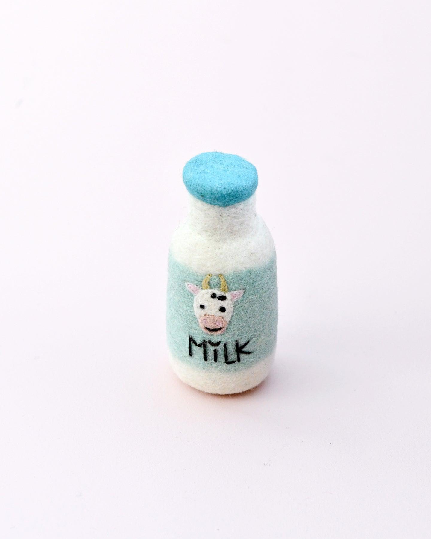Tara Treasures Felt Milk Bottle - Cheeky Junior