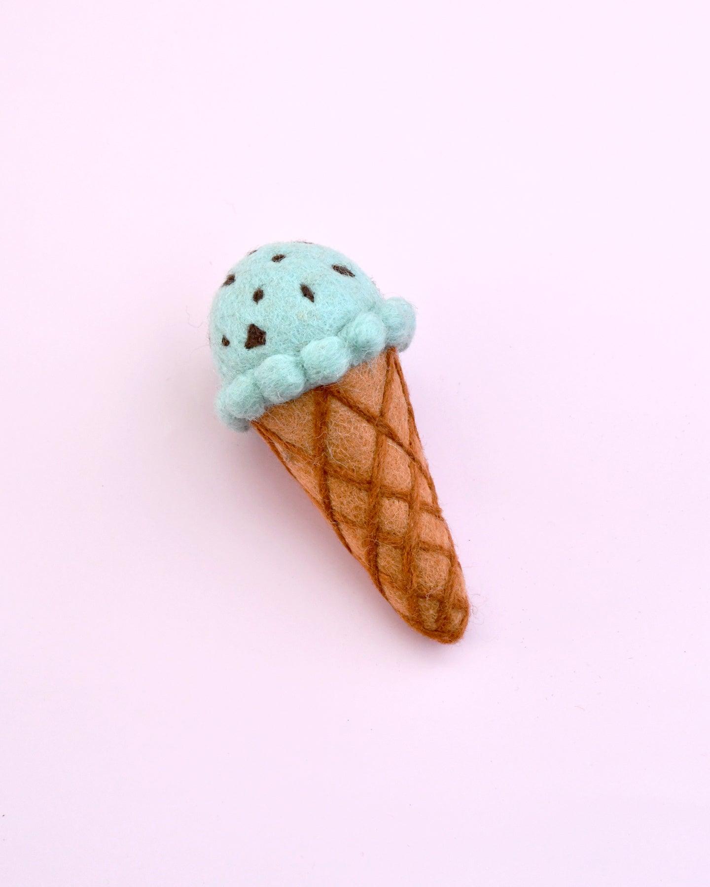 Tara Treasures Felt Mini Chocolate Chip Ice Cream - Cheeky Junior